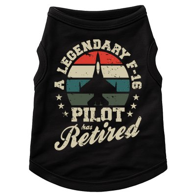 F16 Multirole Legendary Pilot Has Retired Veteran Fighter Gift Doggie Tank