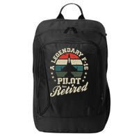 F16 Multirole Legendary Pilot Has Retired Veteran Fighter Gift City Backpack