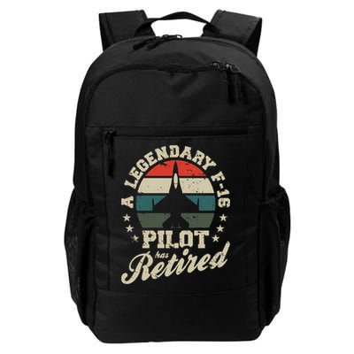 F16 Multirole Legendary Pilot Has Retired Veteran Fighter Gift Backpack