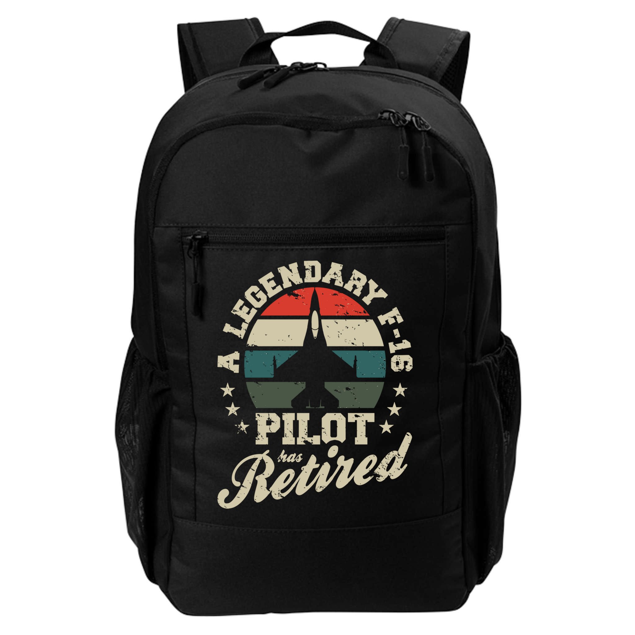 F16 Multirole Legendary Pilot Has Retired Veteran Fighter Gift Backpack