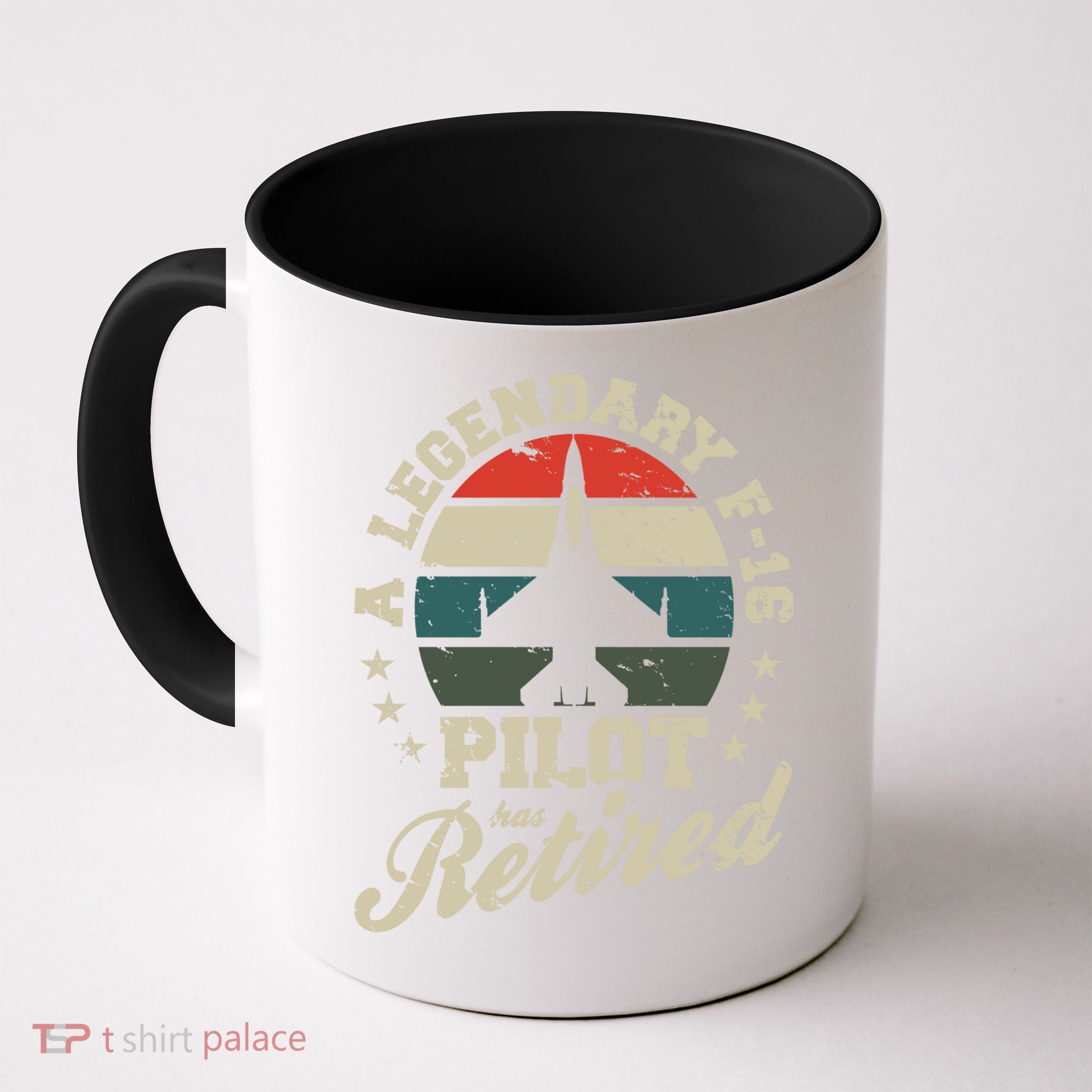 F16 Multirole Legendary Pilot Has Retired Veteran Fighter Gift Mug