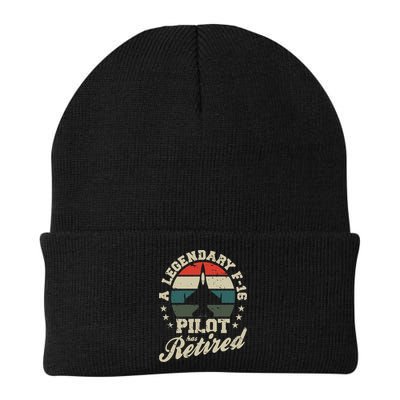 F16 Multirole Legendary Pilot Has Retired Veteran Fighter Gift Beanie
