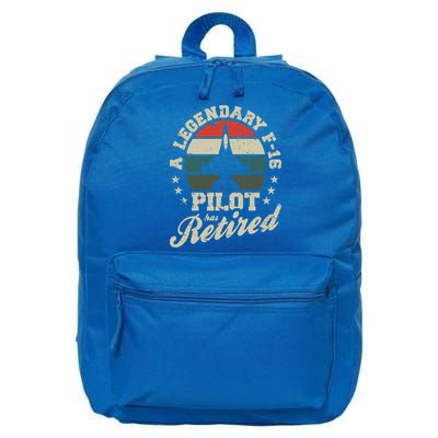 F16 Multirole Legendary Pilot Has Retired Veteran Fighter Gift 16 in Basic Backpack