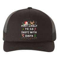 Fun Most Likely To Funny Story Christmas Pajamas Family Yupoong Adult 5-Panel Trucker Hat