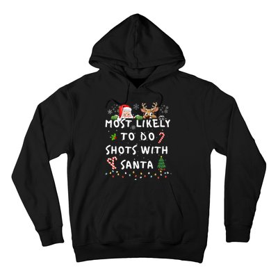 Fun Most Likely To Funny Story Christmas Pajamas Family Hoodie