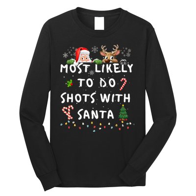 Fun Most Likely To Funny Story Christmas Pajamas Family Long Sleeve Shirt