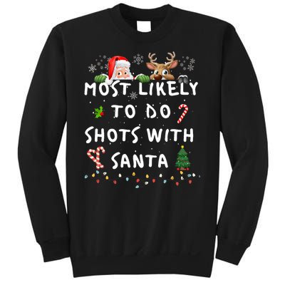 Fun Most Likely To Funny Story Christmas Pajamas Family Sweatshirt