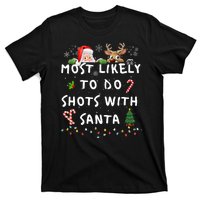 Fun Most Likely To Funny Story Christmas Pajamas Family T-Shirt