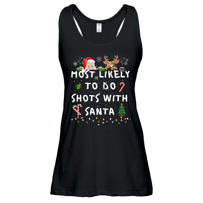 Fun Most Likely To Funny Story Christmas Pajamas Family Ladies Essential Flowy Tank