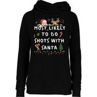 Fun Most Likely To Funny Story Christmas Pajamas Family Womens Funnel Neck Pullover Hood