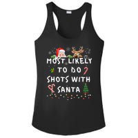 Fun Most Likely To Funny Story Christmas Pajamas Family Ladies PosiCharge Competitor Racerback Tank