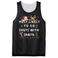 Fun Most Likely To Funny Story Christmas Pajamas Family Mesh Reversible Basketball Jersey Tank