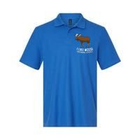 Funny Moose Love I Like Moose And Maybe 3 People Funny Gift Softstyle Adult Sport Polo