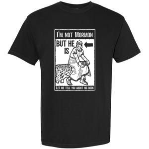 Funny Mormon Lds Book Of Mormon Missionary Garment-Dyed Heavyweight T-Shirt