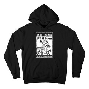 Funny Mormon Lds Book Of Mormon Missionary Hoodie