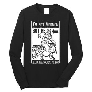 Funny Mormon Lds Book Of Mormon Missionary Long Sleeve Shirt