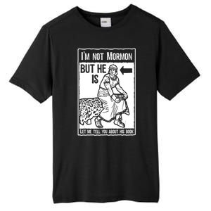 Funny Mormon Lds Book Of Mormon Missionary Tall Fusion ChromaSoft Performance T-Shirt