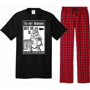 Funny Mormon Lds Book Of Mormon Missionary Pajama Set