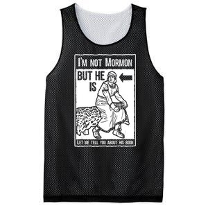 Funny Mormon Lds Book Of Mormon Missionary Mesh Reversible Basketball Jersey Tank