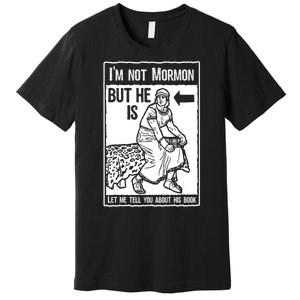 Funny Mormon Lds Book Of Mormon Missionary Premium T-Shirt