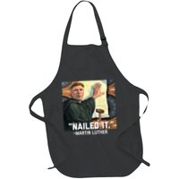 Funny Martin Luther Nailed It Graphic Design Apron