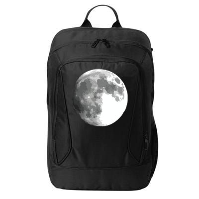 Full Moon Luna Astronomy Space Galaxy Stars City Backpack