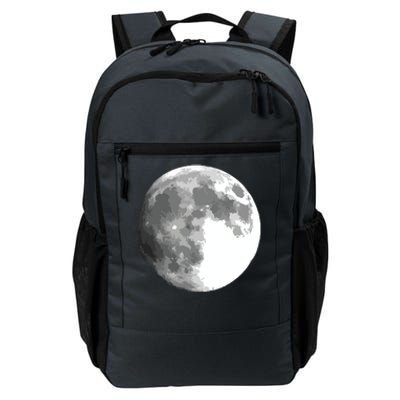 Full Moon Luna Astronomy Space Galaxy Stars Daily Commute Backpack