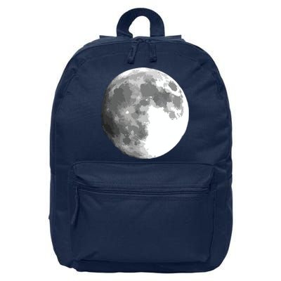 Full Moon Luna Astronomy Space Galaxy Stars 16 in Basic Backpack