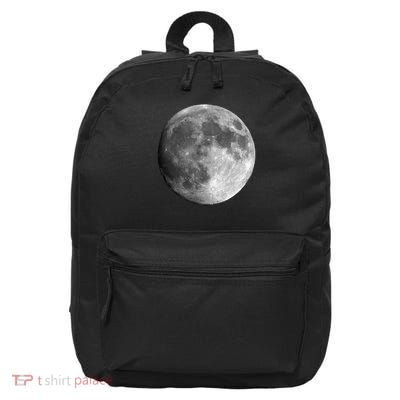 Full Moon Luna Astronomy Space Galaxy Stars 16 in Basic Backpack