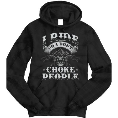 Funny Motorcycle Lover Motorbike Rider Tie Dye Hoodie