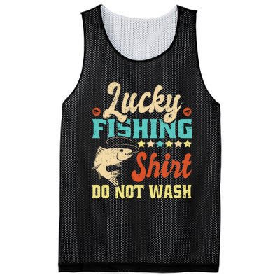 Funny My Lucky Fishing dad Mesh Reversible Basketball Jersey Tank