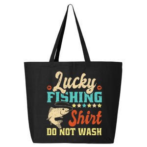 Funny My Lucky Fishing dad 25L Jumbo Tote