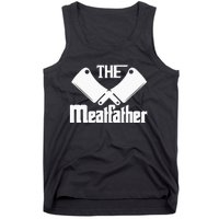 Funny Meat Lover BBQ Steak Barbecue Beef Cow Grilling Tank Top