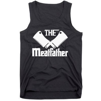 Funny Meat Lover BBQ Steak Barbecue Beef Cow Grilling Tank Top