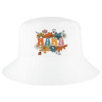 Floral Mama Life Thankful Mama Fall Thanksgiving Mothers Day Cool Comfort Performance Bucket Hat