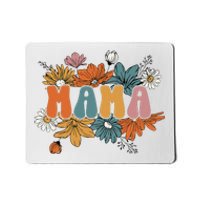 Floral Mama Life Thankful Mama Fall Thanksgiving Mothers Day Mousepad