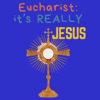 Front My Lord Monstrance Back Eucharist ItS Really Jesus Baby Bodysuit