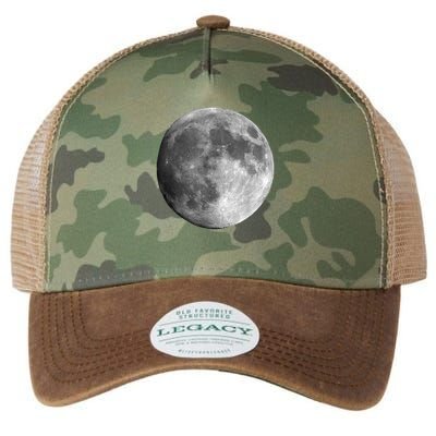 Full Moon Luna Astronomy Space Galaxy Stars Legacy Tie Dye Trucker Hat
