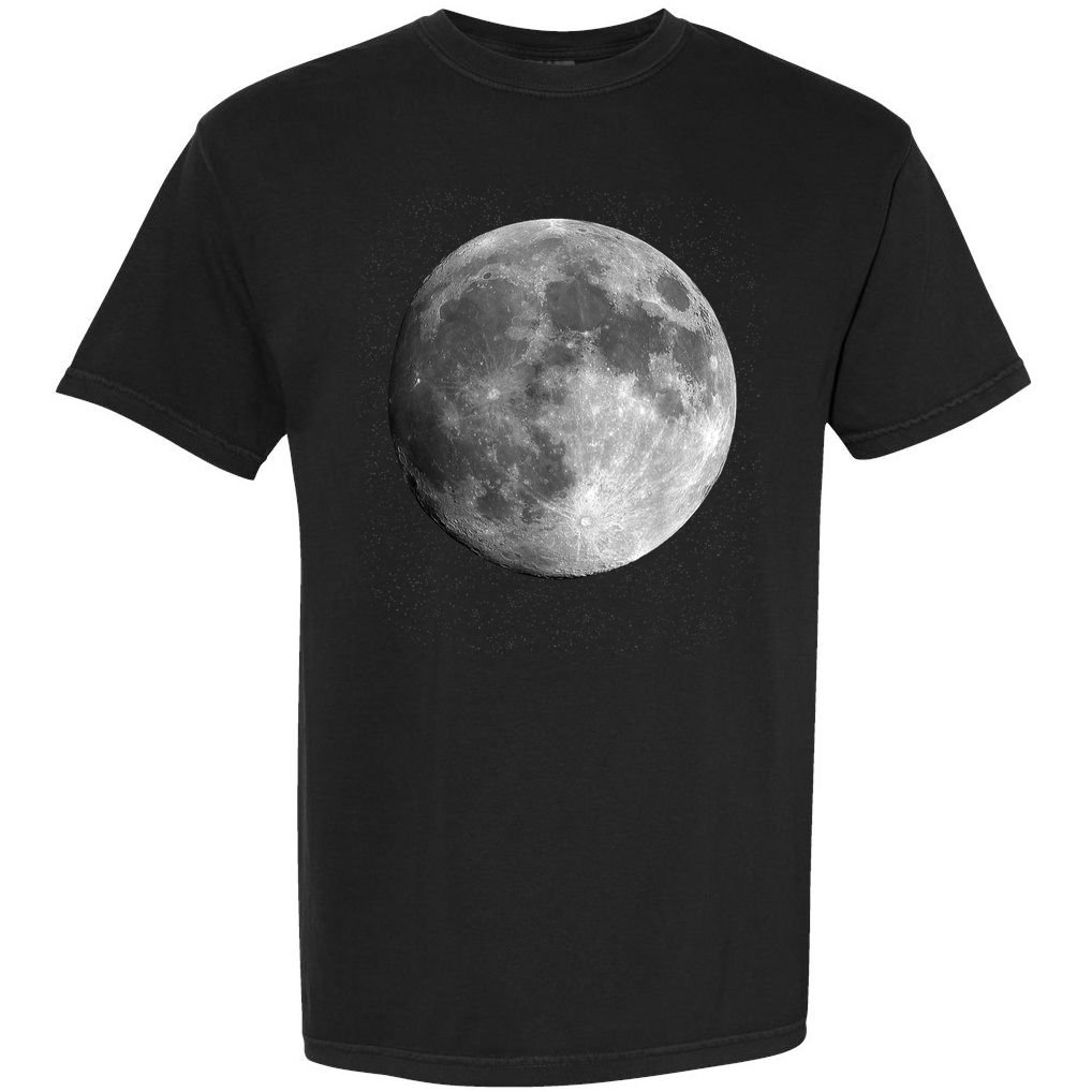 Full Moon Luna Astronomy Space Galaxy Stars Comfort Colors T-Shirt