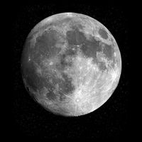Full Moon Luna Astronomy Space Galaxy Stars City Backpack