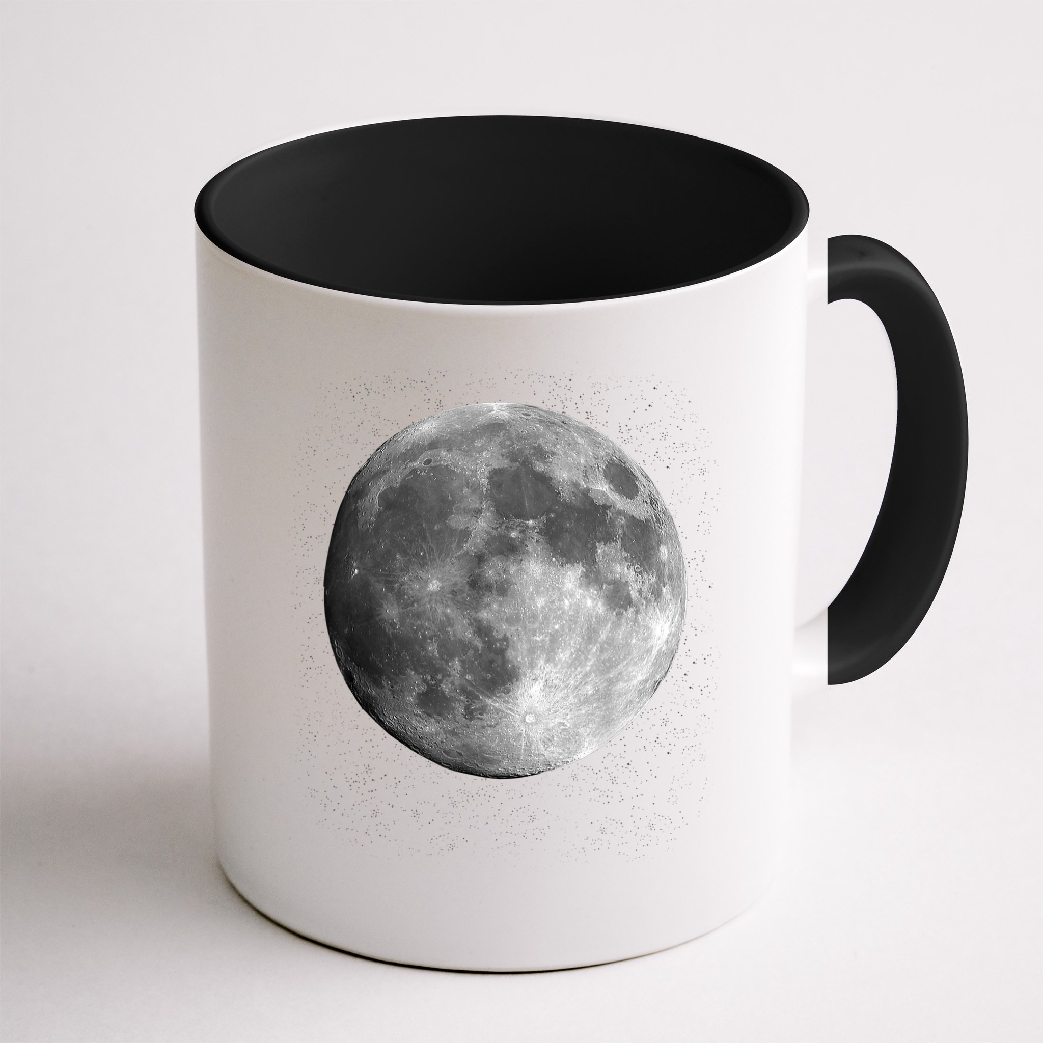 Full Moon Luna Astronomy Space Galaxy Stars Mug