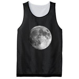 Full Moon Luna Astronomy Space Galaxy Stars Mesh Reversible Basketball Jersey Tank