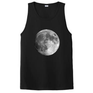 Full Moon Luna Astronomy Space Galaxy Stars PosiCharge Competitor Tank