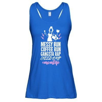 Funny Mom Life Quote Gift For Your Busy Mom Cute Gift Ladies Essential Flowy Tank