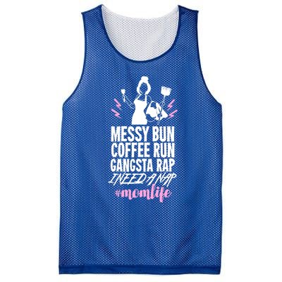 Funny Mom Life Quote Gift For Your Busy Mom Cute Gift Mesh Reversible Basketball Jersey Tank