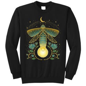 Firefly Magical Lunar Mystical Design For Nature Lovers Sweatshirt