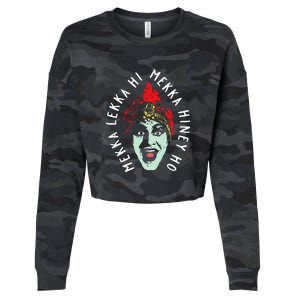 Funny Mekka Lekka Hi Mekka Hiney Ho Cropped Pullover Crew