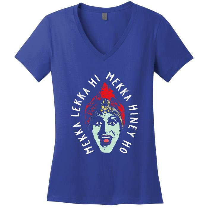 Funny Mekka Lekka Hi Mekka Hiney Ho Women's V-Neck T-Shirt