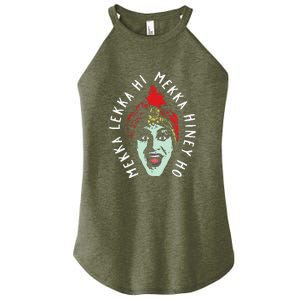 Funny Mekka Lekka Hi Mekka Hiney Ho Women's Perfect Tri Rocker Tank