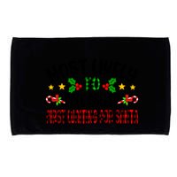 Funny Most Likely To Fall Asleep First Waiting For Santa Cool Gift Microfiber Hand Towel